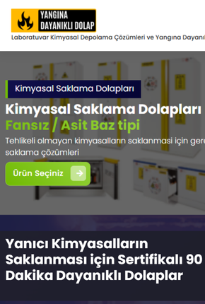 Yangina dayanikli dolap.com 